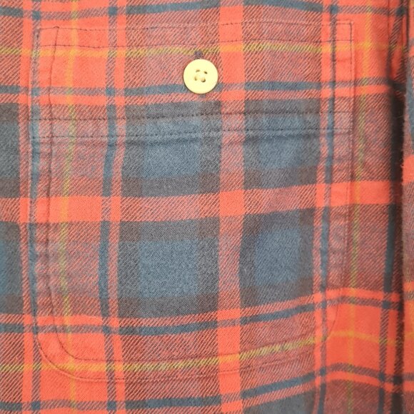 unique Flannel with patch on the back Size S - Picture 3 of 5